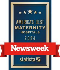 Newsweek's 2024 Best Maternity Hospital logo