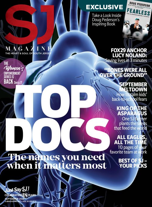 SJ Magazine September 2018 Top Docs Issue Cover