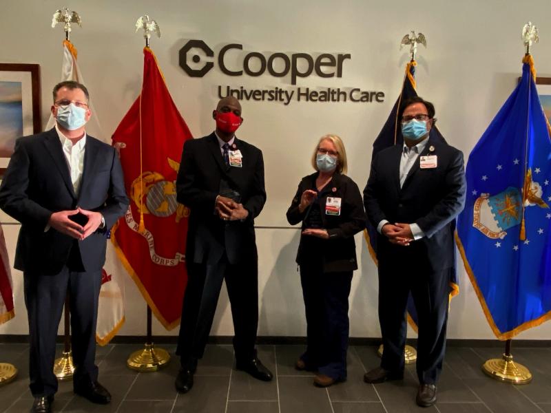 Two Team Members Honored with Cooper’s 2020 Military Employee of the Year Award