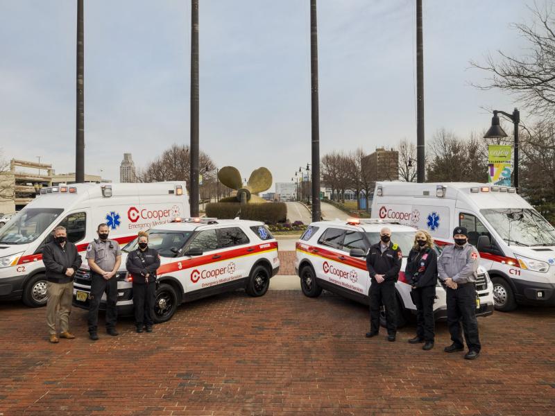 Cooper University Health Care EMS Ground Service Celebrates 5 Years of Service to Camden