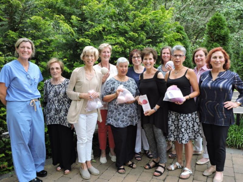 Breast Cancer Patients at MD Anderson Cancer Center at Cooper Are Benefiting From the Generosity of Local Knitters