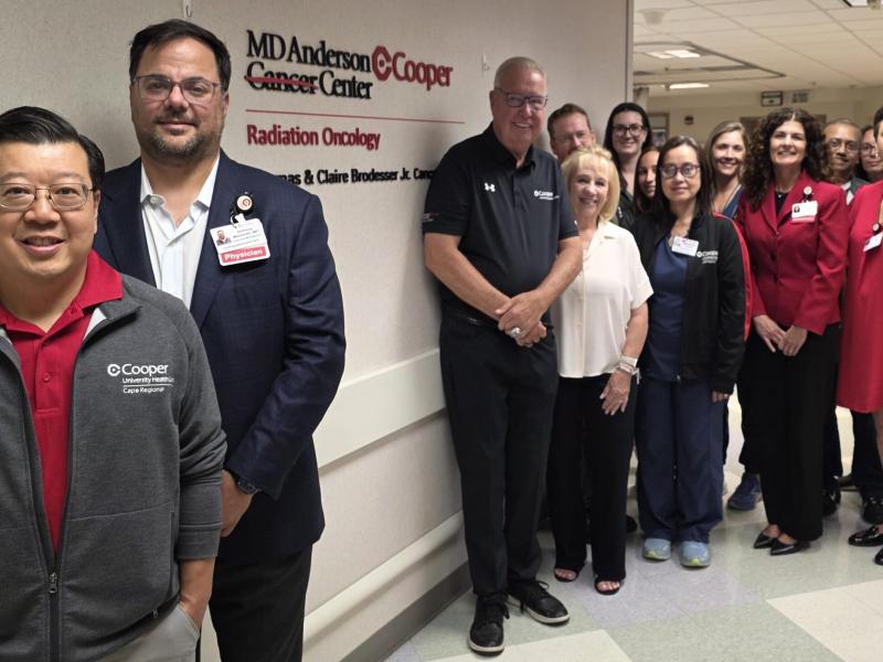 MD Anderson at Cooper Radiation Oncology Services Now at Cooper University Hospital Cape Regional