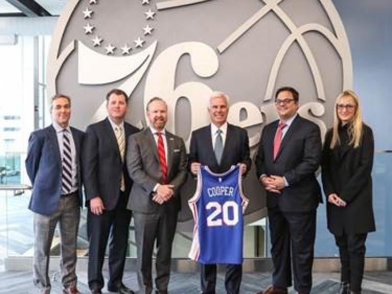 Philadelphia 76ers Announce Community Partnership With Cooper University Health Care