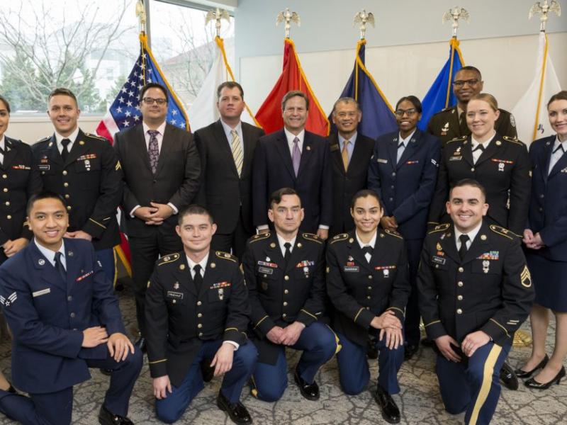 Military leaders, hospital executives attend ceremony honoring first graduates of Operation SMART program