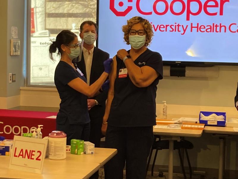Cooper University Health Care Begins COVID-19 Vaccinations
