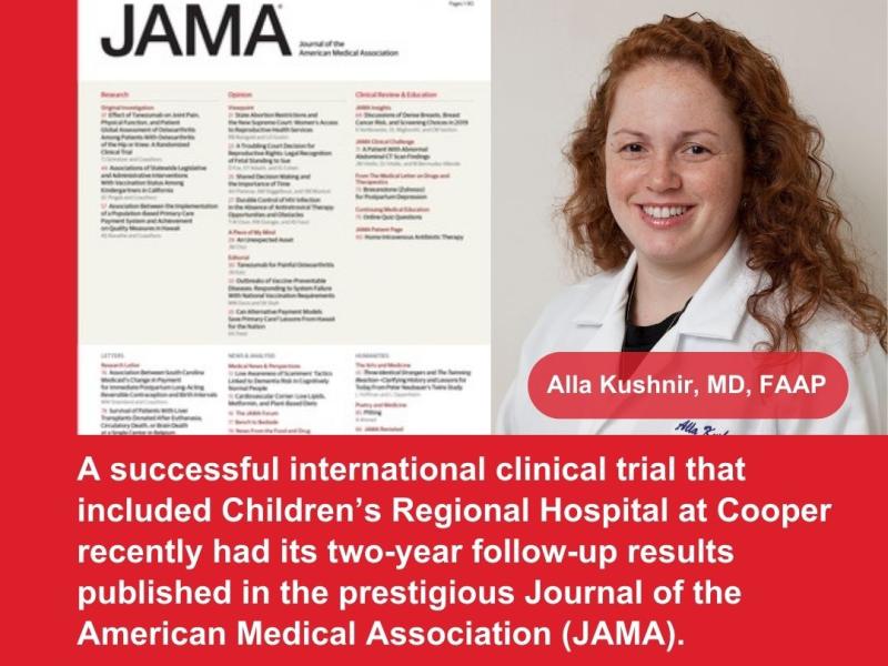 Preterm baby follow-up study reports findings of global significance Results published in leading medical journal.