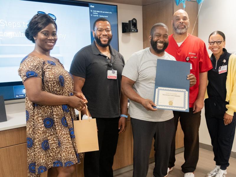 One Man’s Journey from Incarceration to Cooper Team Member of the Month